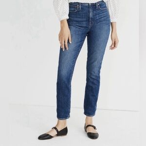 Madewell The High Rise Slim Boy jean medium Wash Size 30T